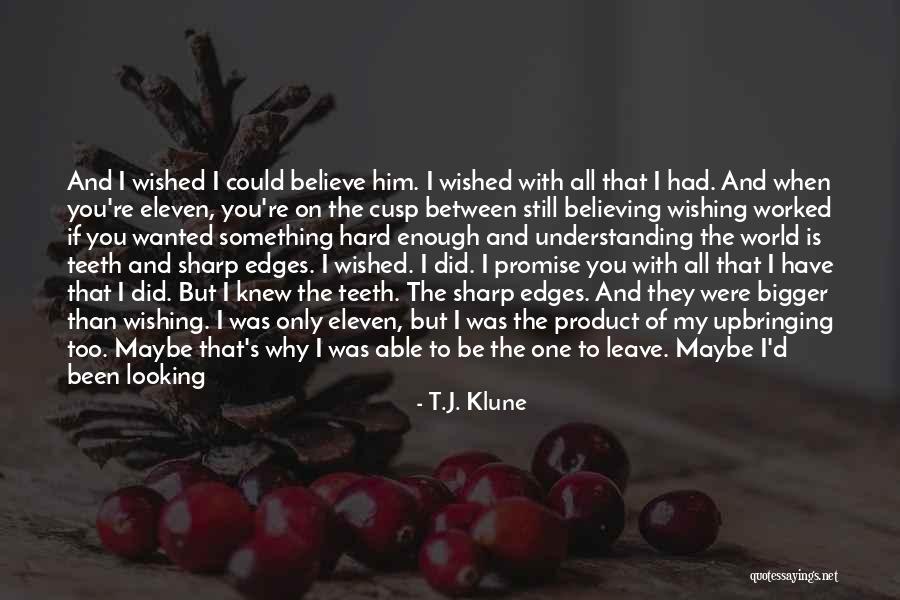 There's No Reason To Be Sad Quotes By T.J. Klune There's No Reason To Be Sad Quotes By T.J. Klune