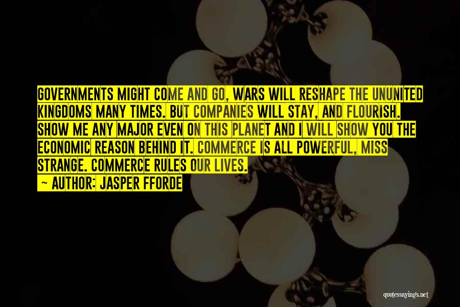 There's No Reason To Stay Quotes By Jasper Fforde