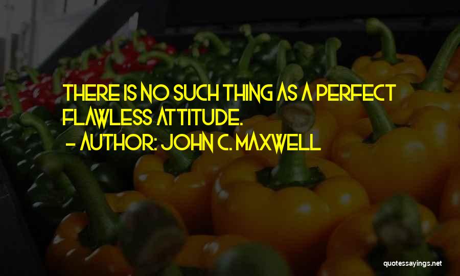 There's No Such Thing As Perfect Quotes By John C. Maxwell