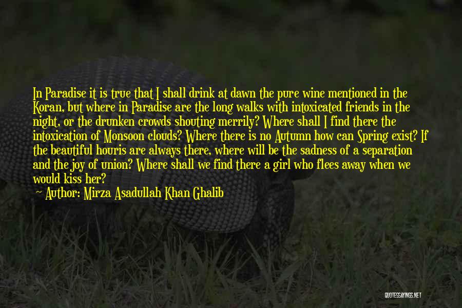 There's No True Friends Quotes By Mirza Asadullah Khan Ghalib