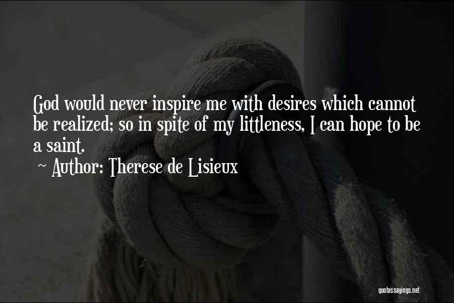 Therese De Lisieux Quotes 1218089