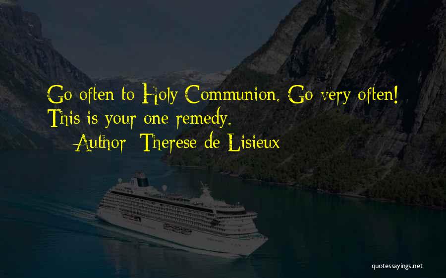 Therese De Lisieux Quotes 901662