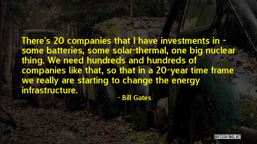 Thermal Energy Quotes By Bill Gates