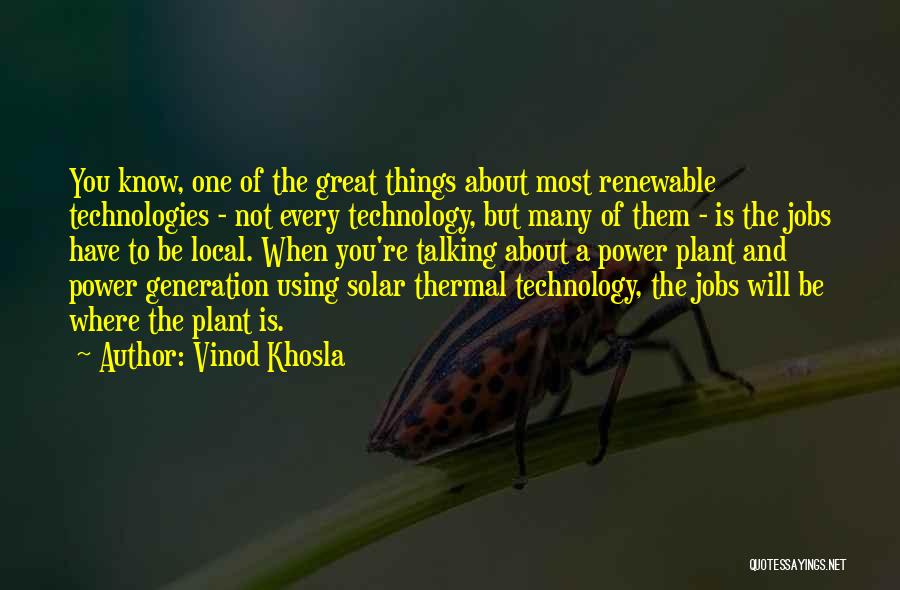 Thermal Quotes By Vinod Khosla