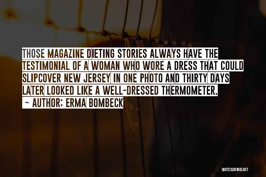 Thermometer Quotes By Erma Bombeck