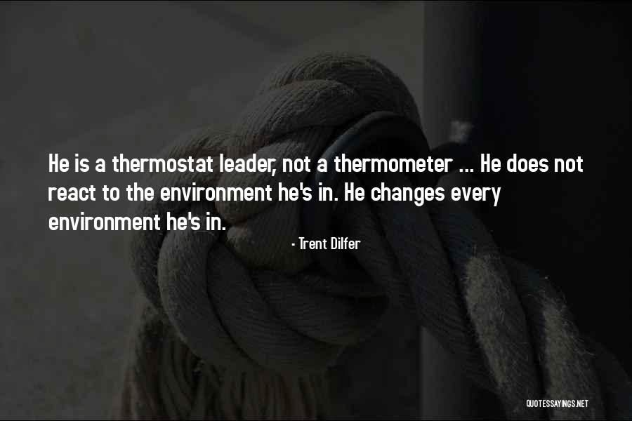 Thermostat Quotes By Trent Dilfer