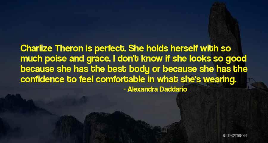 Theron Quotes By Alexandra Daddario Theron Quotes By Alexandra Daddario
