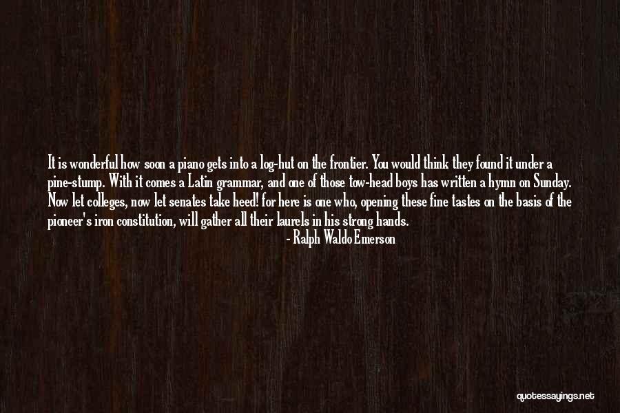 These Boys Quotes By Ralph Waldo Emerson These Boys Quotes By Ralph Waldo Emerson