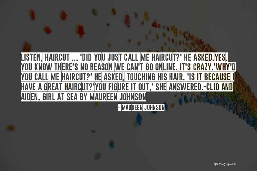 They Call Us Crazy Quotes By Maureen Johnson They Call Us Crazy Quotes By Maureen Johnson