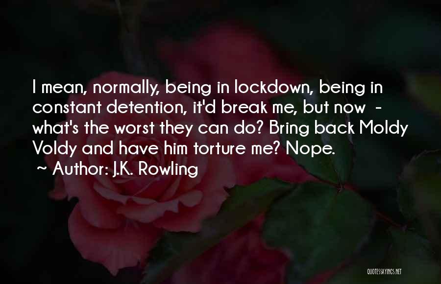 They Can't Break Me Quotes By J.K. Rowling