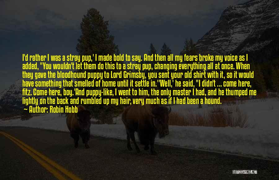 They Gave Up On Me Quotes By Robin Hobb