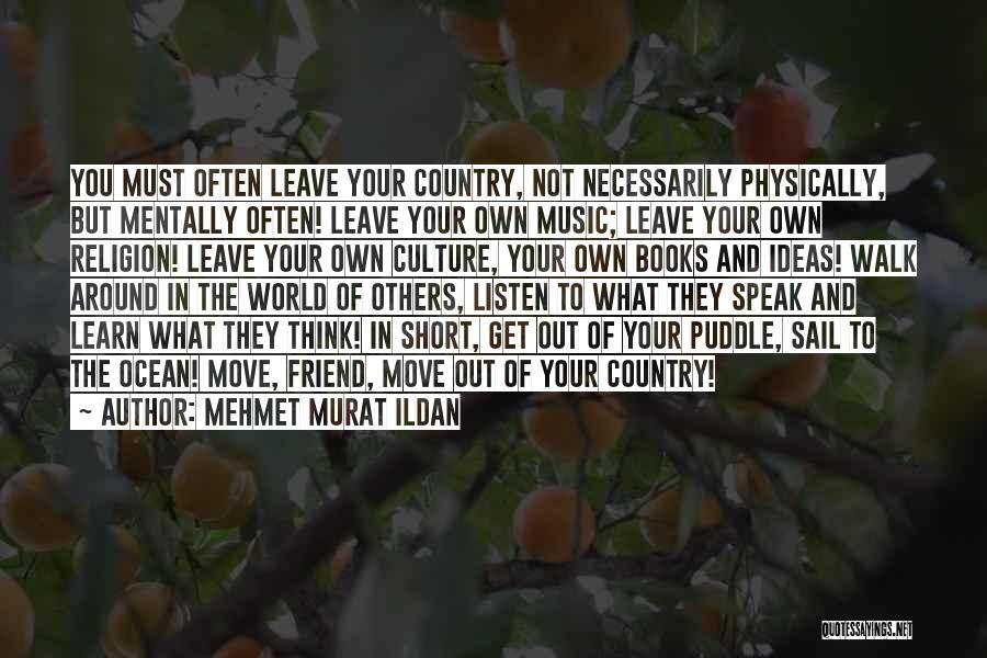 They Leave You Quotes By Mehmet Murat Ildan