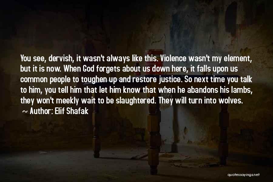 They Let You Down Quotes By Elif Shafak