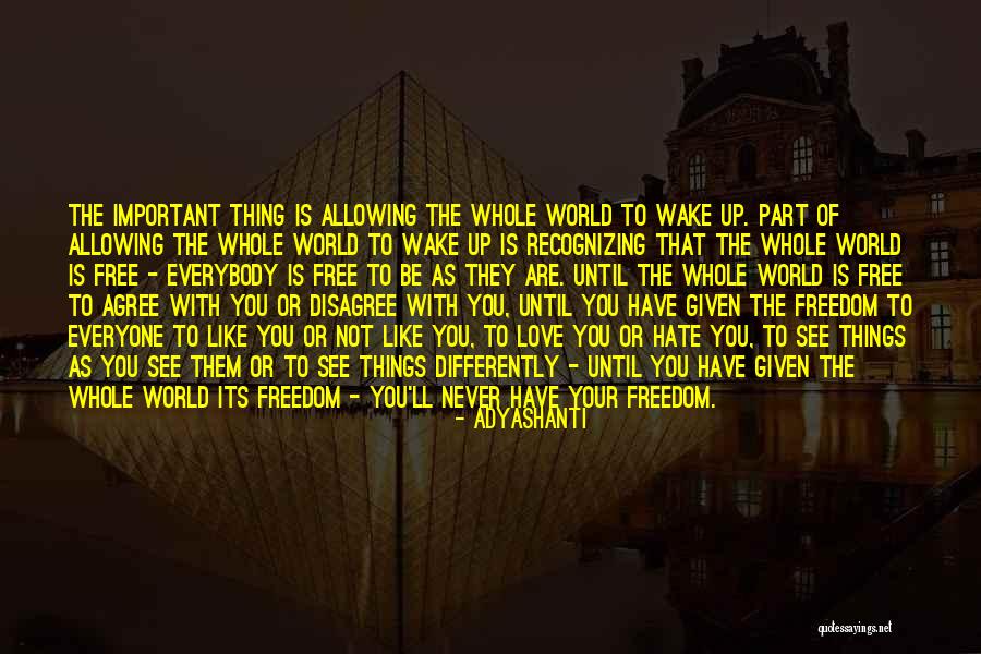 They Ll Hate You Quotes By Adyashanti They Ll Hate You Quotes By Adyashanti