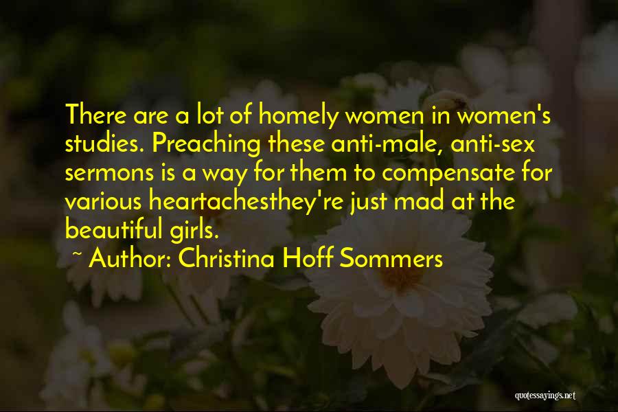 They Mad Quotes By Christina Hoff Sommers