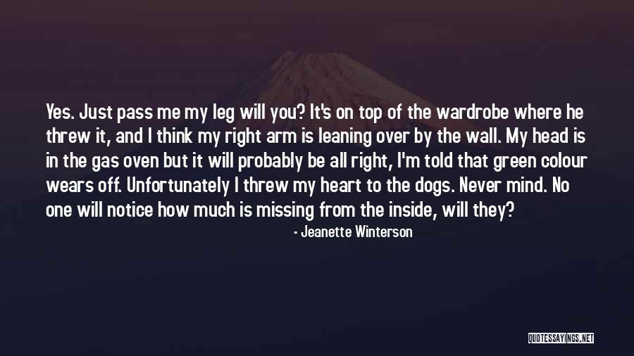 They Never Notice Quotes By Jeanette Winterson They Never Notice Quotes By Jeanette Winterson