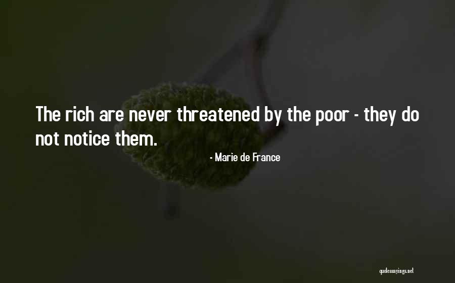 They Never Notice Quotes By Marie De France