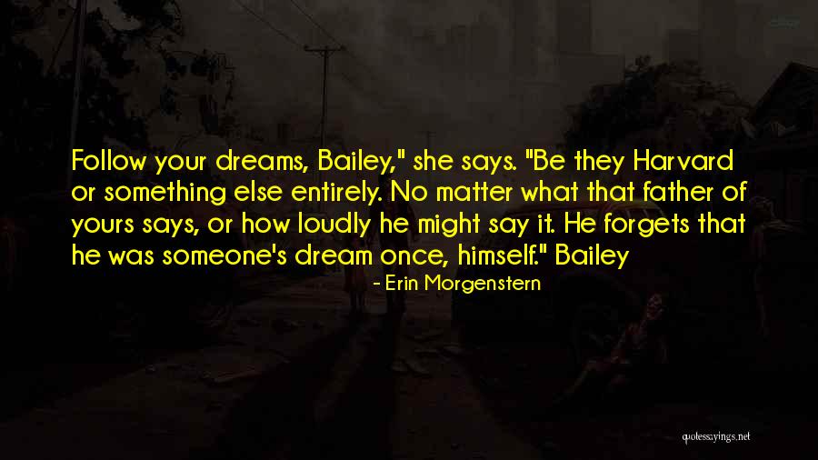 They Say Dreams Quotes By Erin Morgenstern