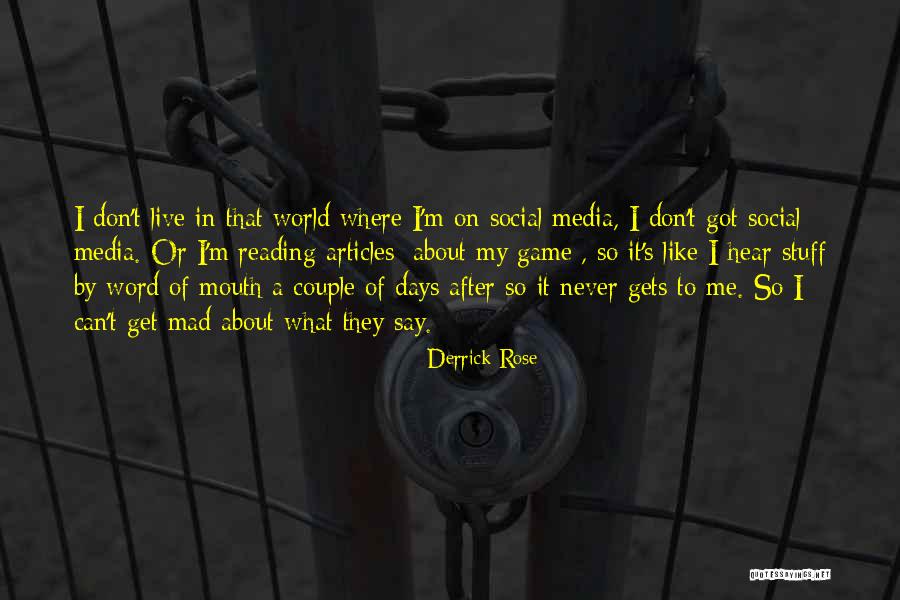 They Say I Can't Quotes By Derrick Rose They Say I Can't Quotes By Derrick Rose