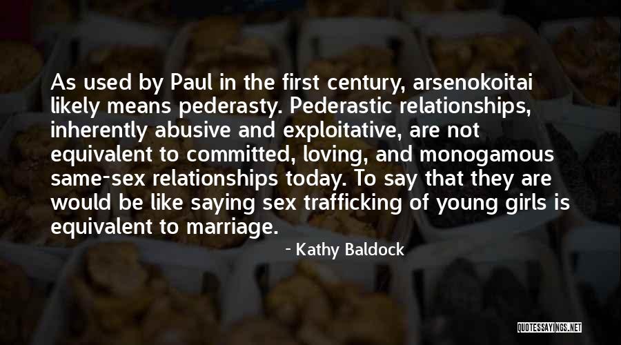 They Say Marriage Quotes By Kathy Baldock