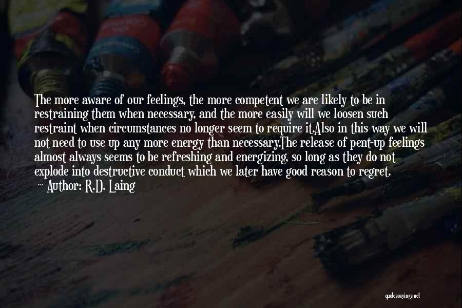 They Will Regret Quotes By R.D. Laing