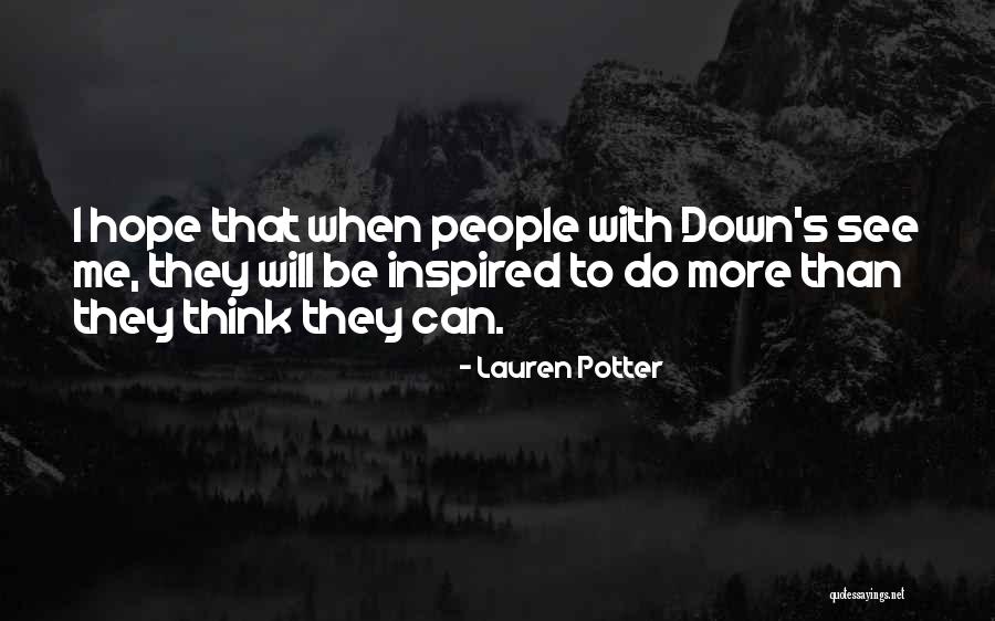 They Will See Quotes By Lauren Potter They Will See Quotes By Lauren Potter