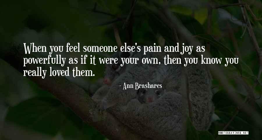 Theyloveherstori Quotes By Ann Brashares Theyloveherstori Quotes By Ann Brashares
