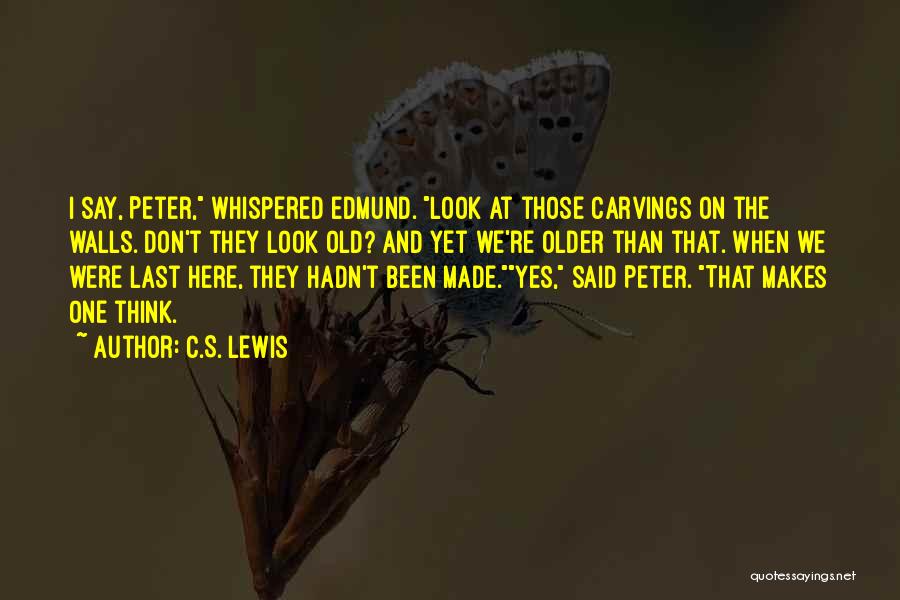 They're Here Quotes By C.S. Lewis