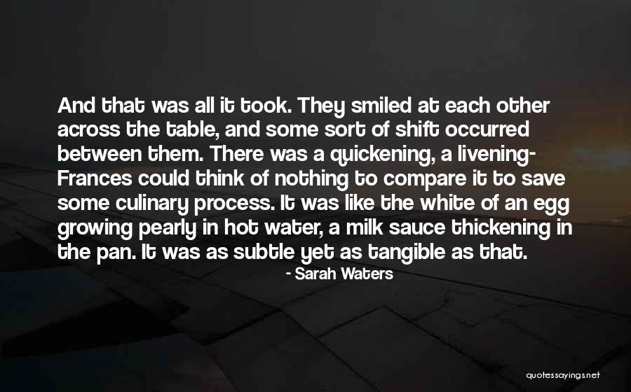 Thickening Quotes By Sarah Waters Thickening Quotes By Sarah Waters