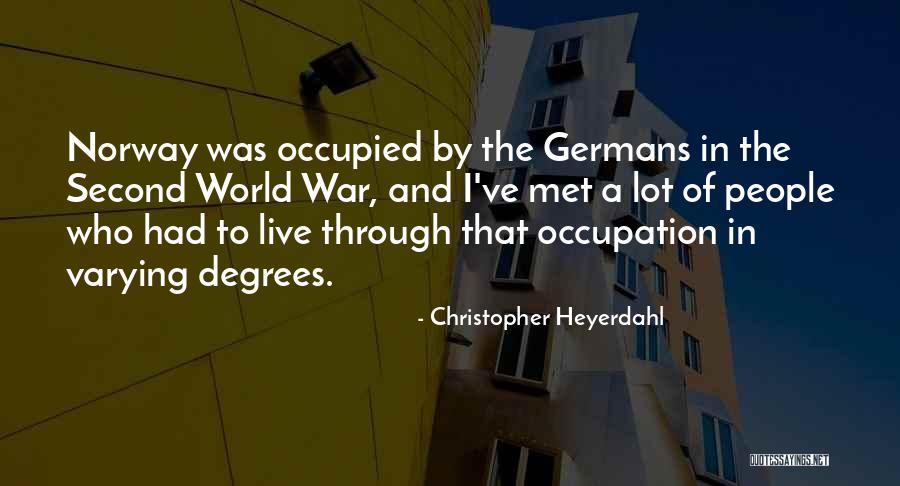 Thickest Yoga Quotes By Christopher Heyerdahl Thickest Yoga Quotes By Christopher Heyerdahl