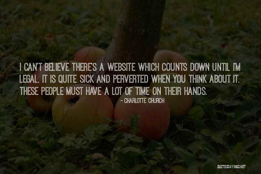 Thickish Velvet Quotes By Charlotte Church Thickish Velvet Quotes By Charlotte Church