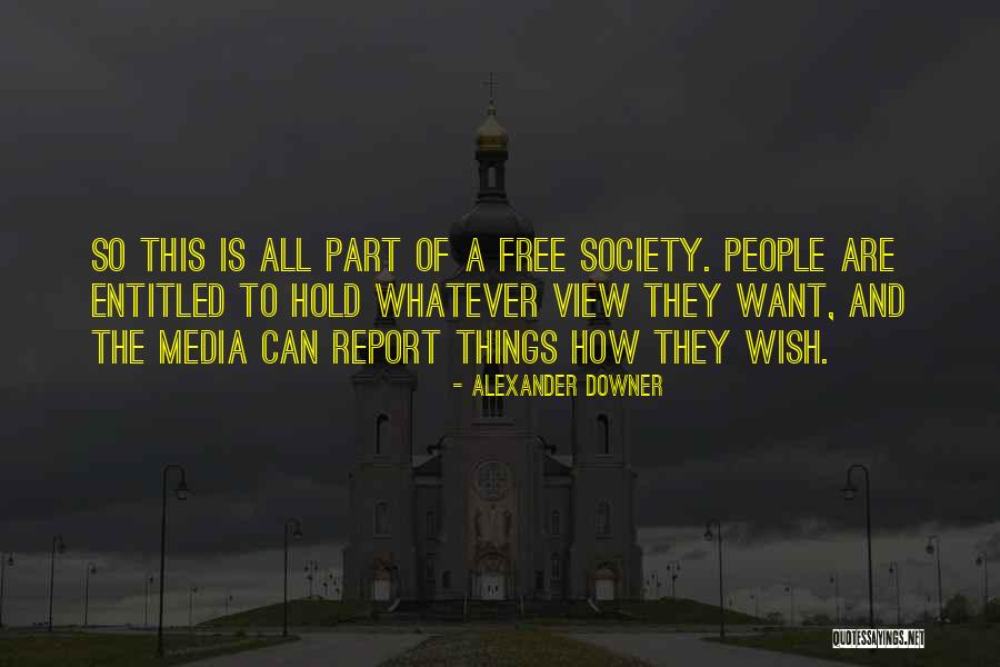 Thicko Quotes By Alexander Downer Thicko Quotes By Alexander Downer