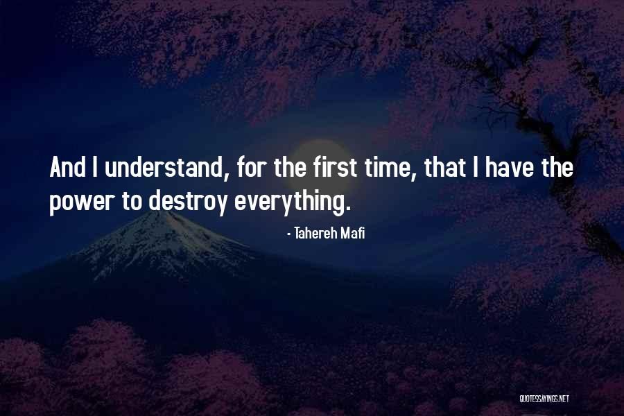 Thickson Ridge Quotes By Tahereh Mafi Thickson Ridge Quotes By Tahereh Mafi
