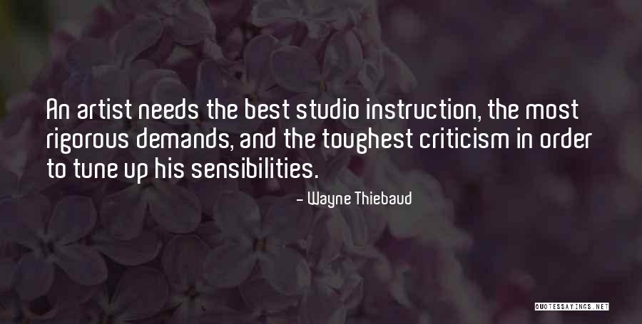 Thiebaud Quotes By Wayne Thiebaud Thiebaud Quotes By Wayne Thiebaud