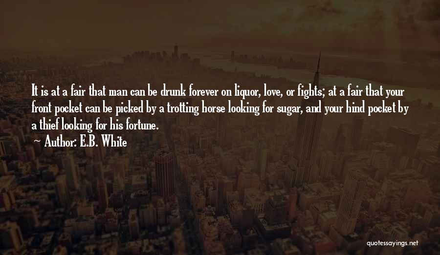 Thief Love Quotes By E.B. White