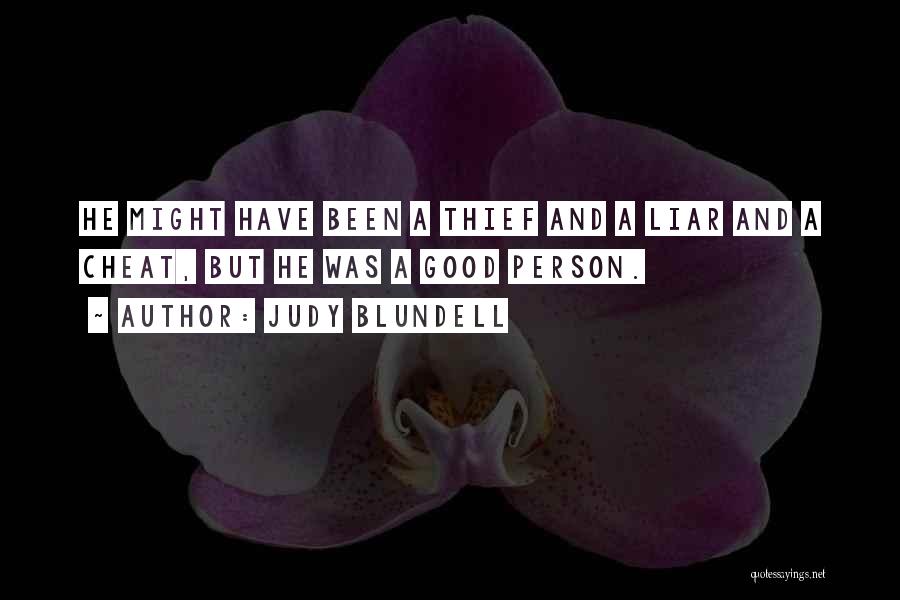 Thief Person Quotes By Judy Blundell