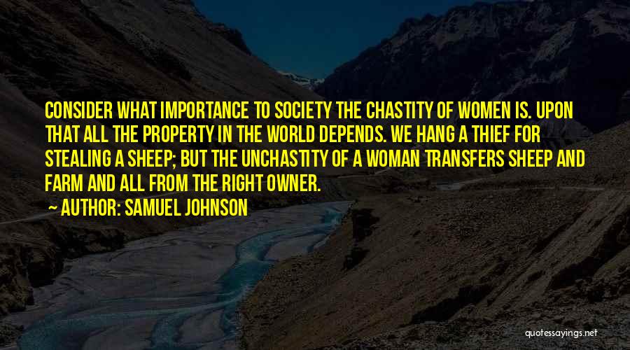Thief Quotes By Samuel Johnson