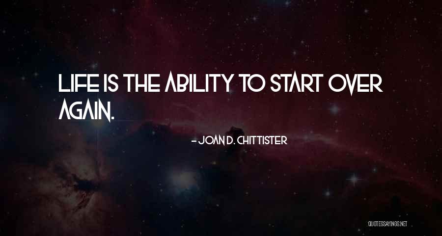 Thielen Covid Quotes By Joan D. Chittister