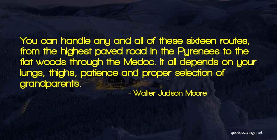 Thighs Quotes By Walter Judson Moore