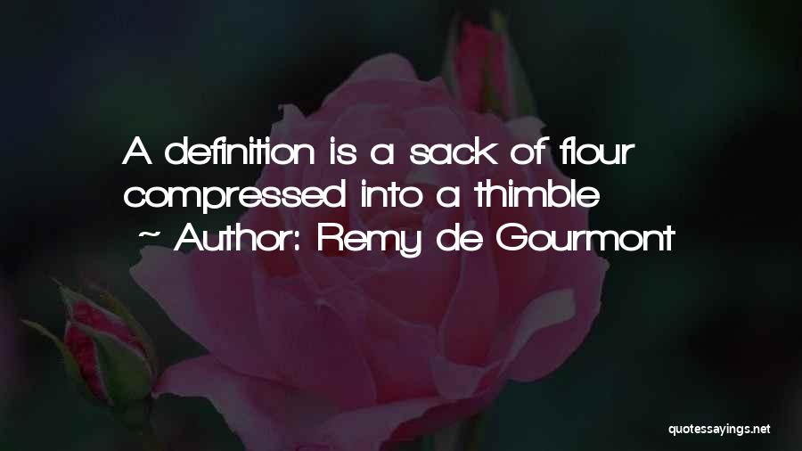 Thimble Quotes By Remy De Gourmont