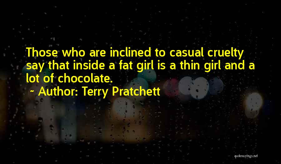 Thin Girl Quotes By Terry Pratchett