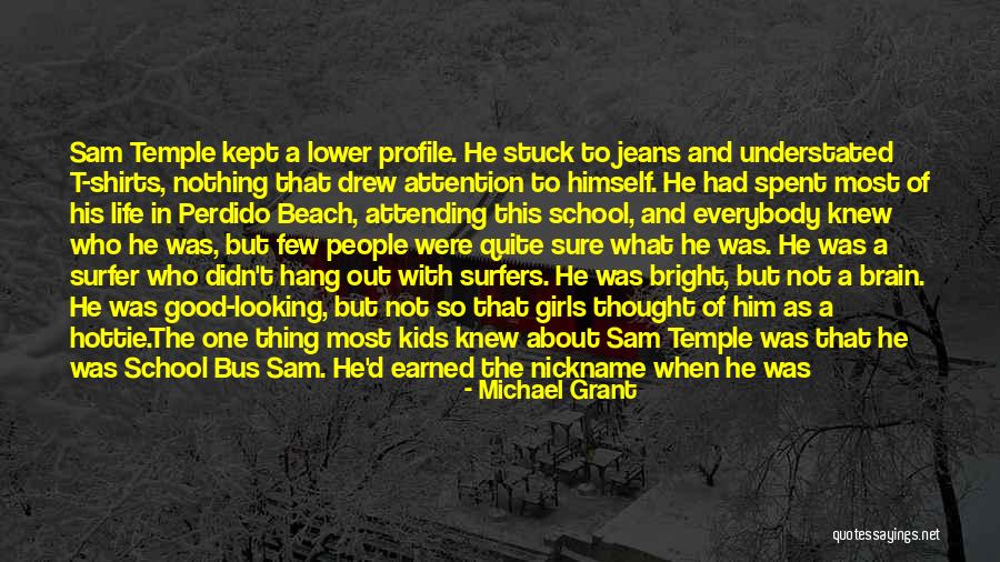 Thing 1 Quotes By Michael Grant Thing 1 Quotes By Michael Grant