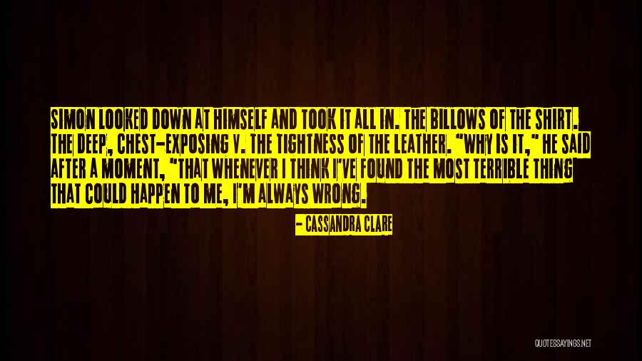 Thing And Think Quotes By Cassandra Clare Thing And Think Quotes By Cassandra Clare
