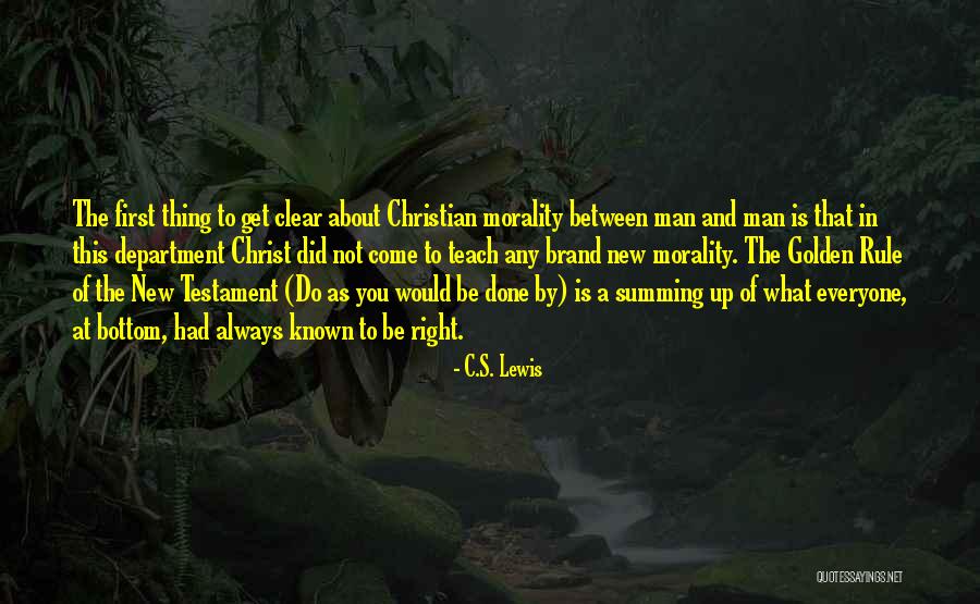 Thing At Bottom Quotes By C.S. Lewis Thing At Bottom Quotes By C.S. Lewis