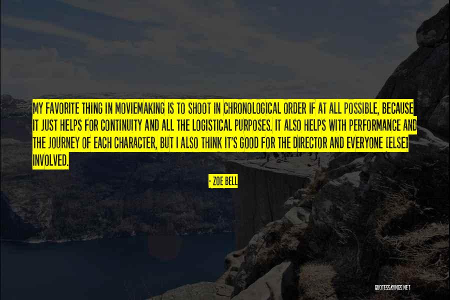 Thing Helps Quotes By Zoe Bell Thing Helps Quotes By Zoe Bell