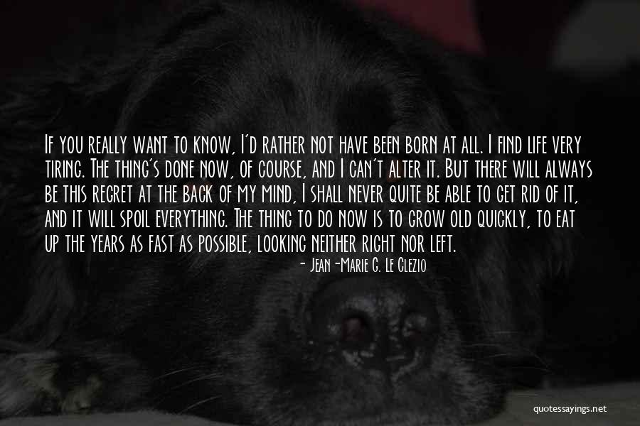 Thing Not To Eat Quotes By Jean-Marie G. Le Clezio Thing Not To Eat Quotes By Jean-Marie G. Le Clezio