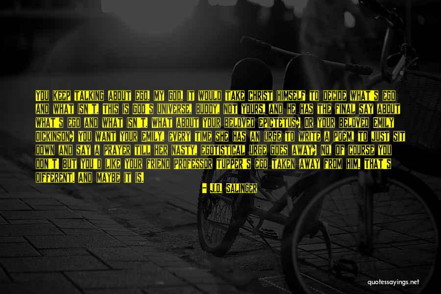 Thing Poem Quotes By J.D. Salinger Thing Poem Quotes By J.D. Salinger