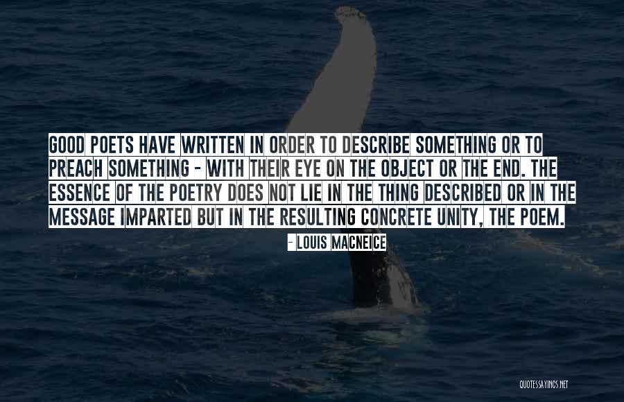 Thing Poem Quotes By Louis MacNeice Thing Poem Quotes By Louis MacNeice
