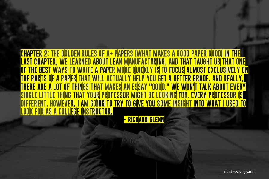 Thing Will Get Better Quotes By Richard Glenn Thing Will Get Better Quotes By Richard Glenn