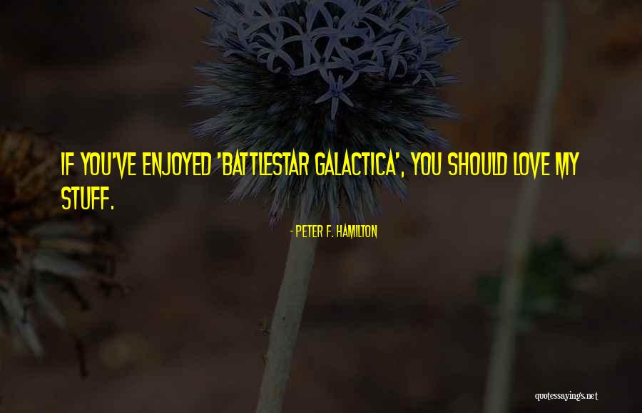 Thingness Of A Thing Quotes By Peter F. Hamilton